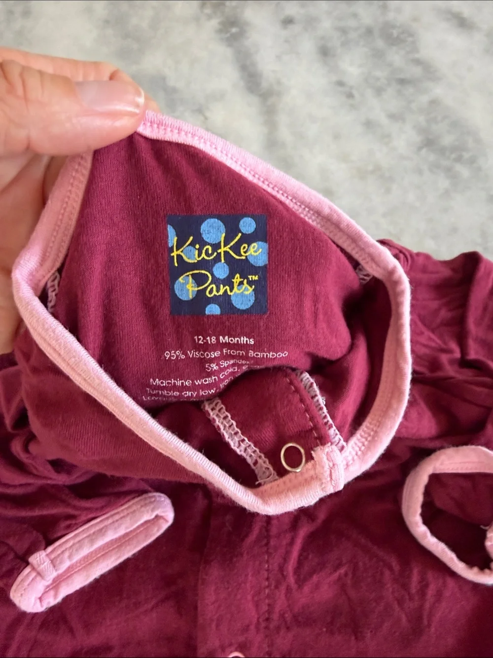 Kickee Pants cozy one